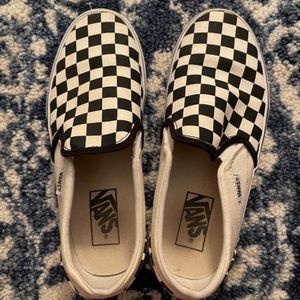 Blank Platform Vans